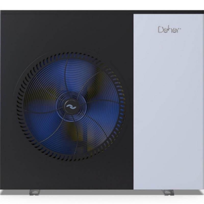 Set DEHER Wärmepumpe Airterm 8 kW+.