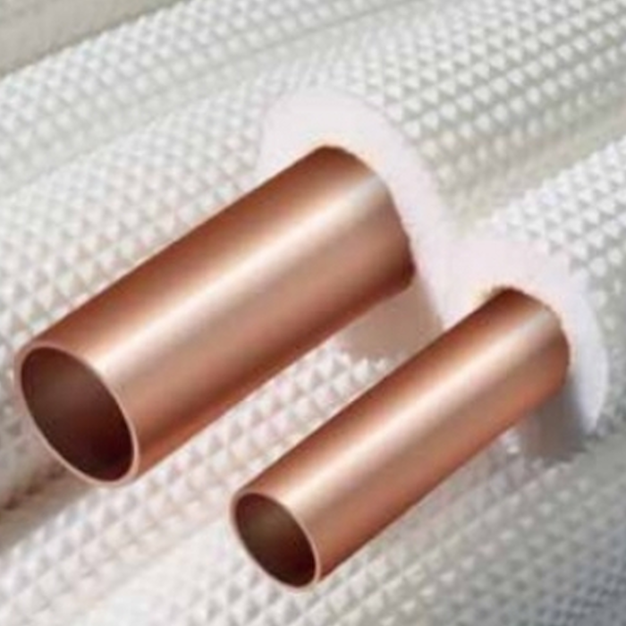 Isolierte Kältemittelleitung aus Kupferrohr 1/4" und 3/8" für modernste Kühltechnik ❄️🔧