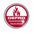 Rundes Rot-Weiß Logo aus der Collection Defro Ersatzteile für hochwertige Ersatzteile