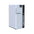 Weißer und schwarzer Heizkessel aus der Pelletkessel bis 20 kW Collection mit vergleichendem Element