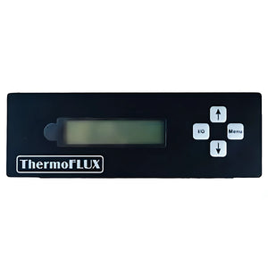 Schwarzes Thermoflux Original Anzeige Control Panel mit Display und Tasten für Pelling ECO