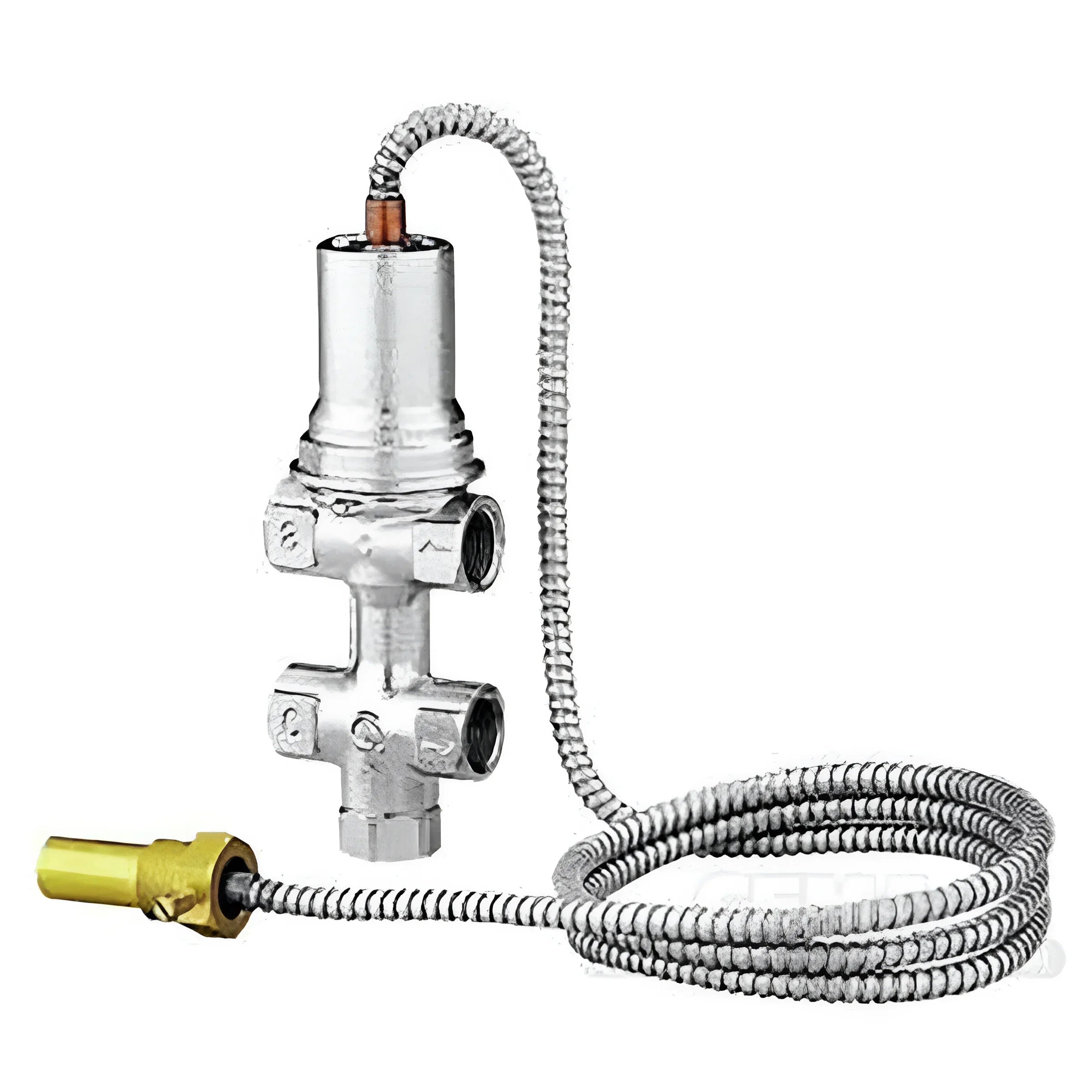 Thermische Ablaufsicherung mit coiled cable für doppelte thermische Ablaufsicherung Caleffi