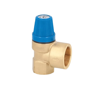 Brass pressure reducing valve mit blauem Einstellknopf für zuverlässigen Betrieb