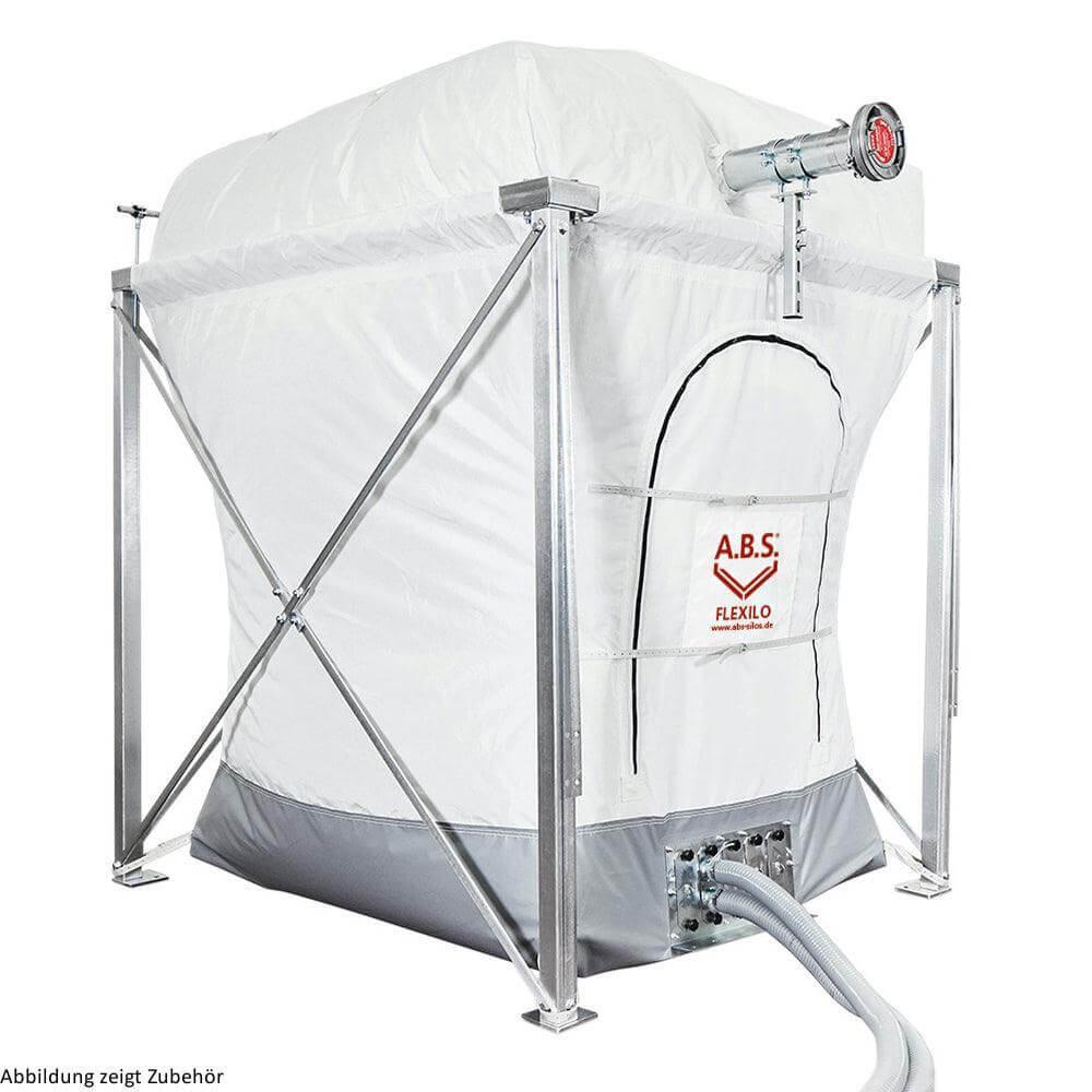 Pelletsilo FLACHBODEN inkl. Gestell.