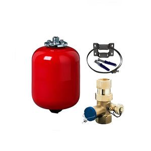 Plumbing expansion tank und Ventilkit für Thermoflux Pelling 25/135 mit Hygiene-Frischwasser-Kombispeicher