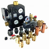 Thermoflux Pelling Eco Anschlusspaket ohne Scheitholzrost.