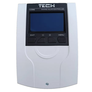 TECH i-1 CWU контролер на отоплителния кръг, компенсиран от времето – смесителен вентил + помпа за гореща вода