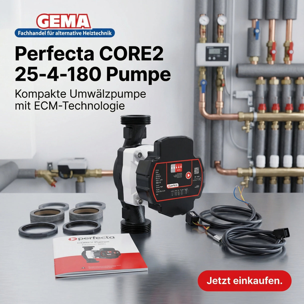 Αντλία θέρμανσης Perfecta CORE2 25-4-180