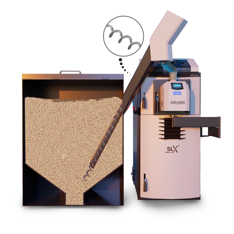 Attack SLX Combi 30 kW - wood and pellet boiler - heat efficiently