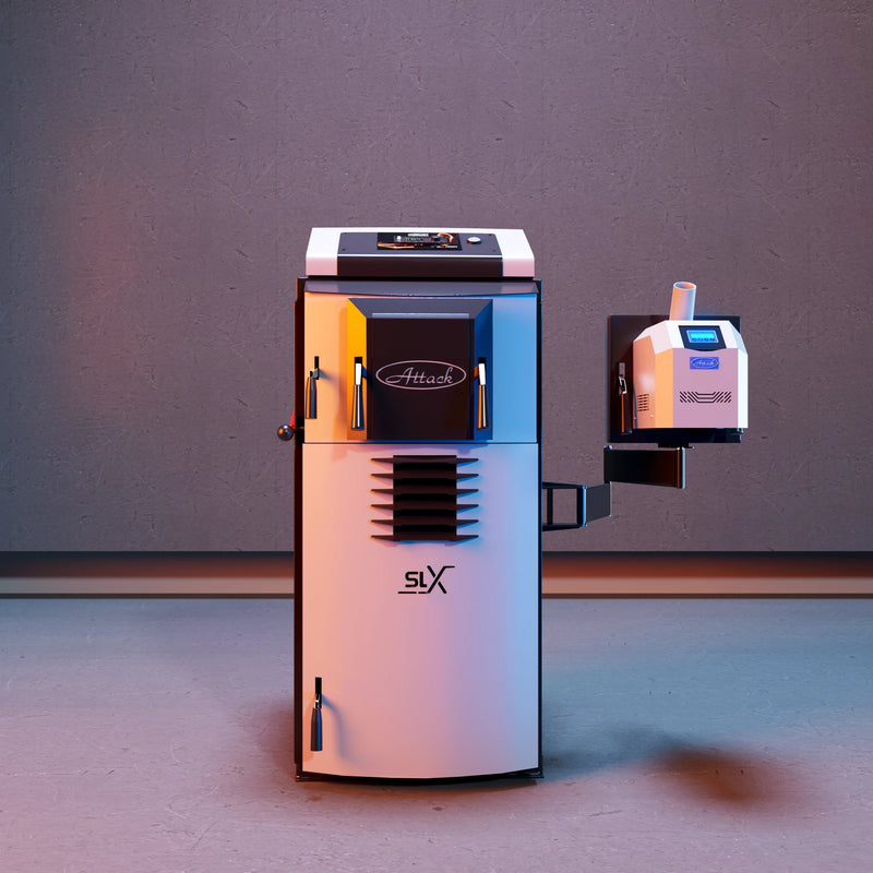 Attack SLX Combi 30 kW - wood and pellet boiler - heat efficiently