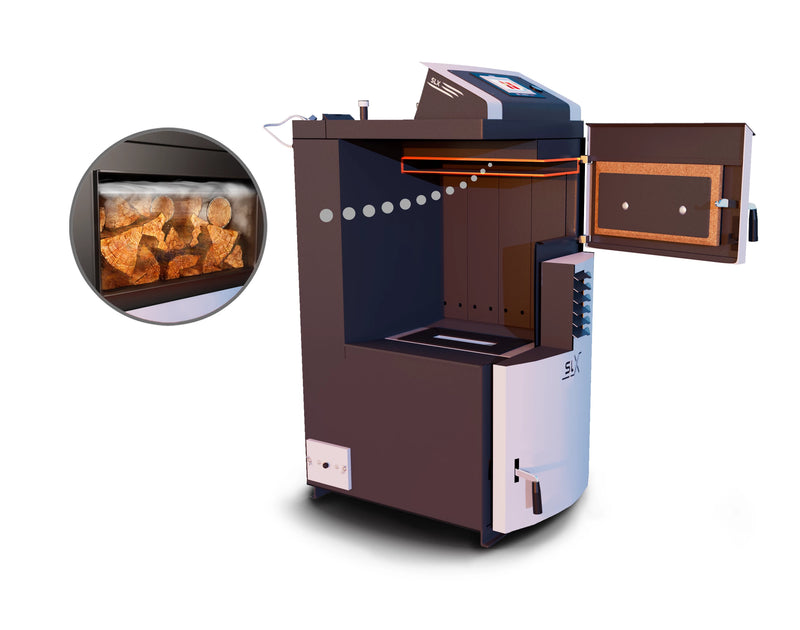 Wood Gasification Boiler Attack SLX 35 Lambda Touch 35 kW
