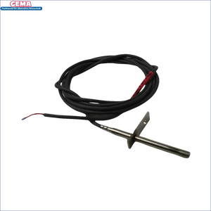Metal Temperatursensor mit schwarzem Kabel für Attack Abgassensor Boilers und Boiler-Zubehör