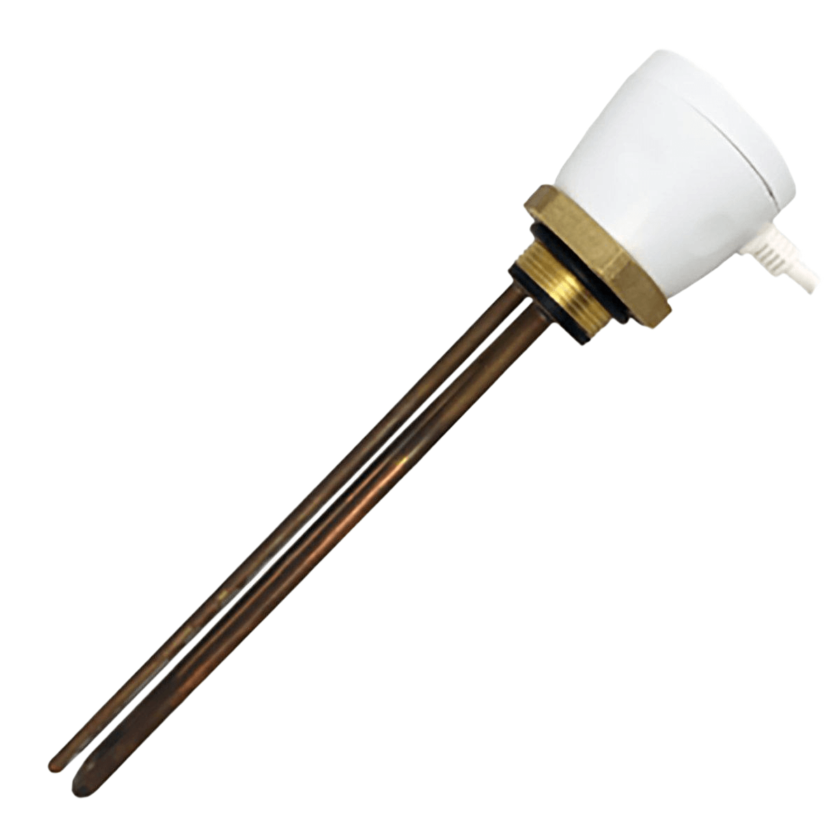 Heizpatrone 230V ⚡ für Brauchwasser, 1¼" AG, 1,5 kW, ideal für Photovoltaik Nutzung 🌞.