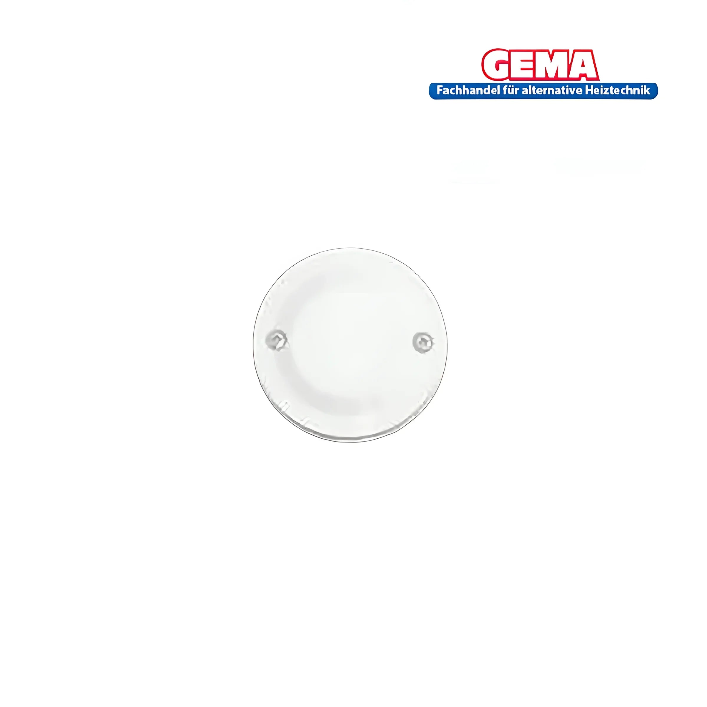 Runder klarer Außenfühler Heizkessel mit Schrauben für Geräteserie Ceta, 60 mm