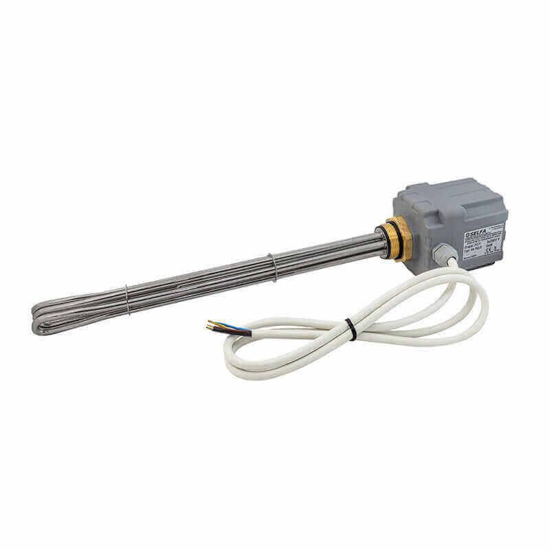 Elektroheizstab mit Regler und Thermostat 3 kW - GEMA Shop