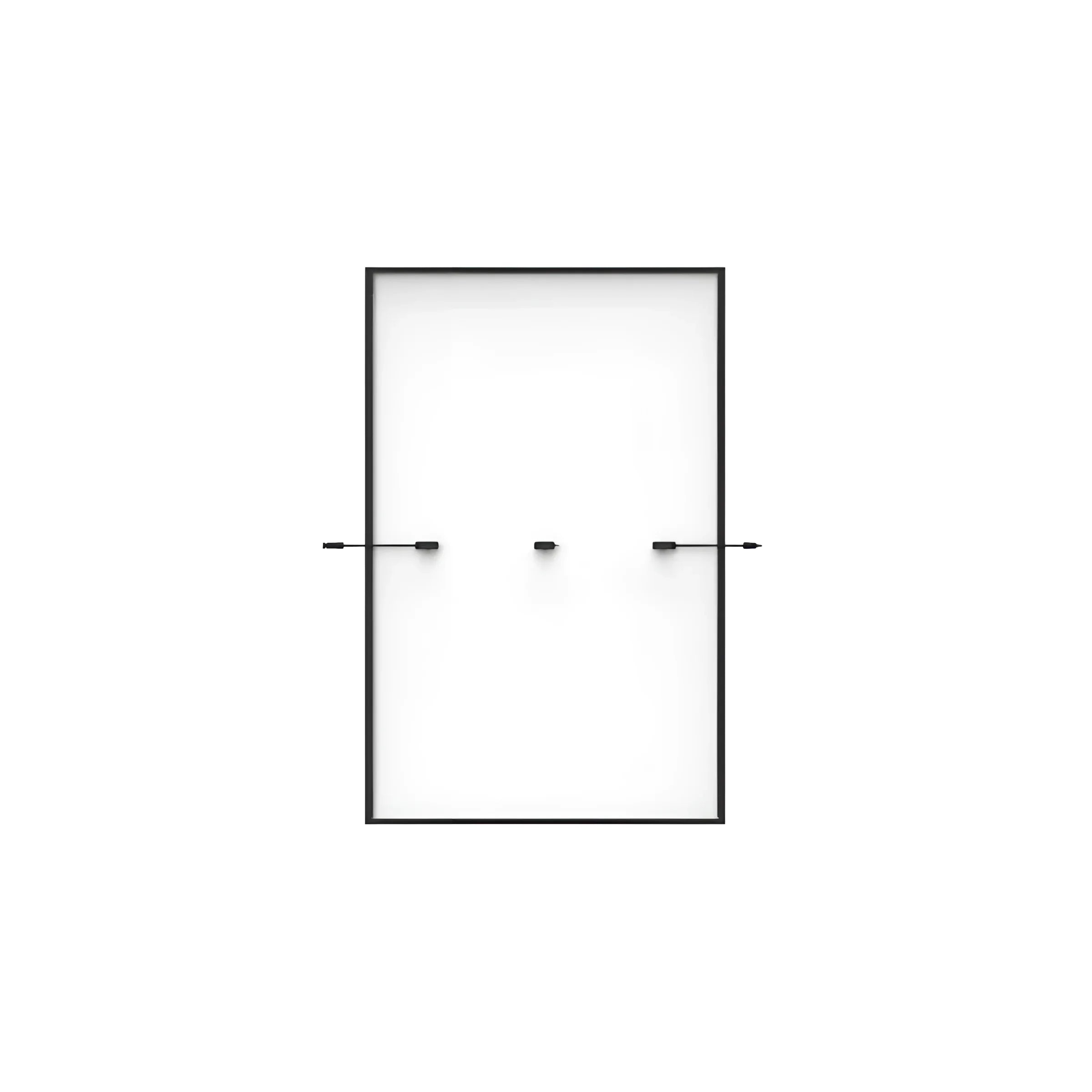 Rectangular schwarze Rahmen Whiteboard mit kleinen Maßen und hitzevorgespanntem Glas