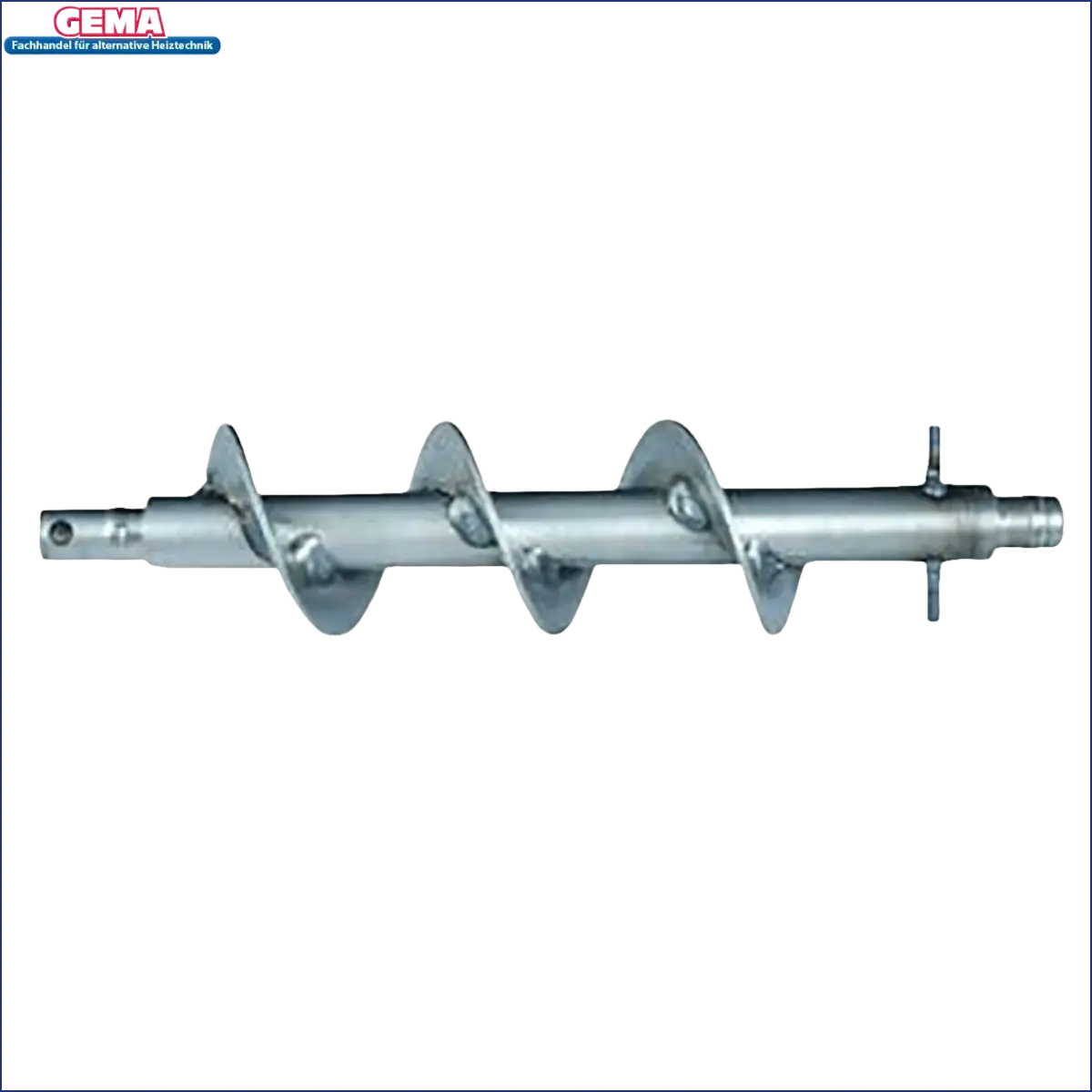 Metallischer Schneckenzug mit helicalen Flügeln für den Pelletkessel Thermoflux Pelling Eco