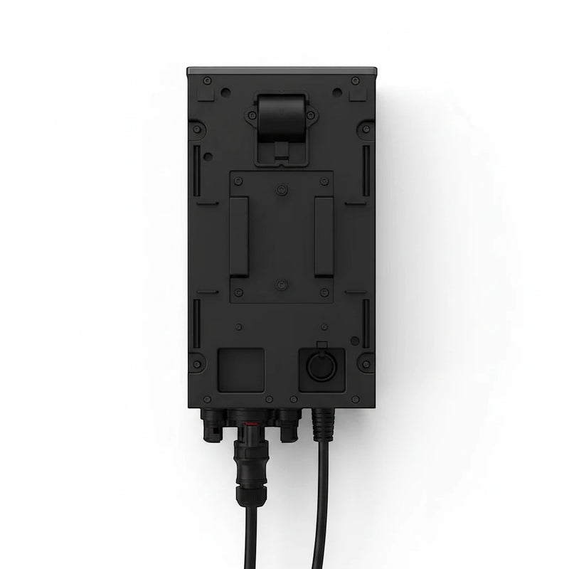 GEMA Shop Nexol NEX R1 Energy Controller in schwarzem Gehäuse mit Kabelanschlüssen für PV-Warmwasserbereitung