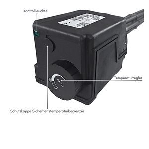 Heizstab Heizpatrone 12 kW AG 1 ½“ - GEMA Shop