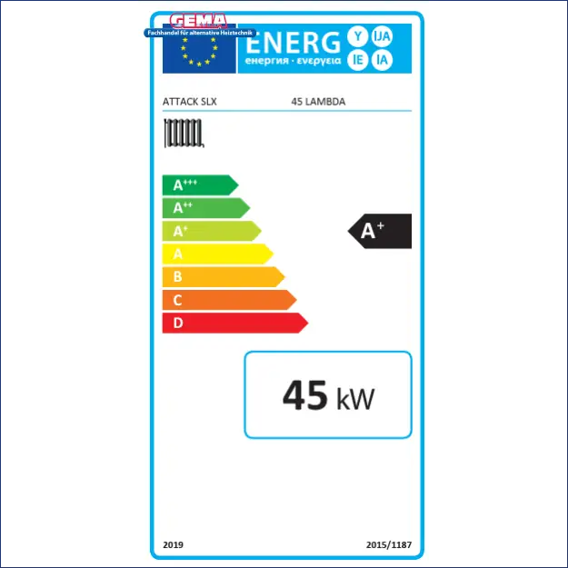Holzvergaserkessel Attack SLX Lambda 40|45|50|55 kW - GEMA Shop