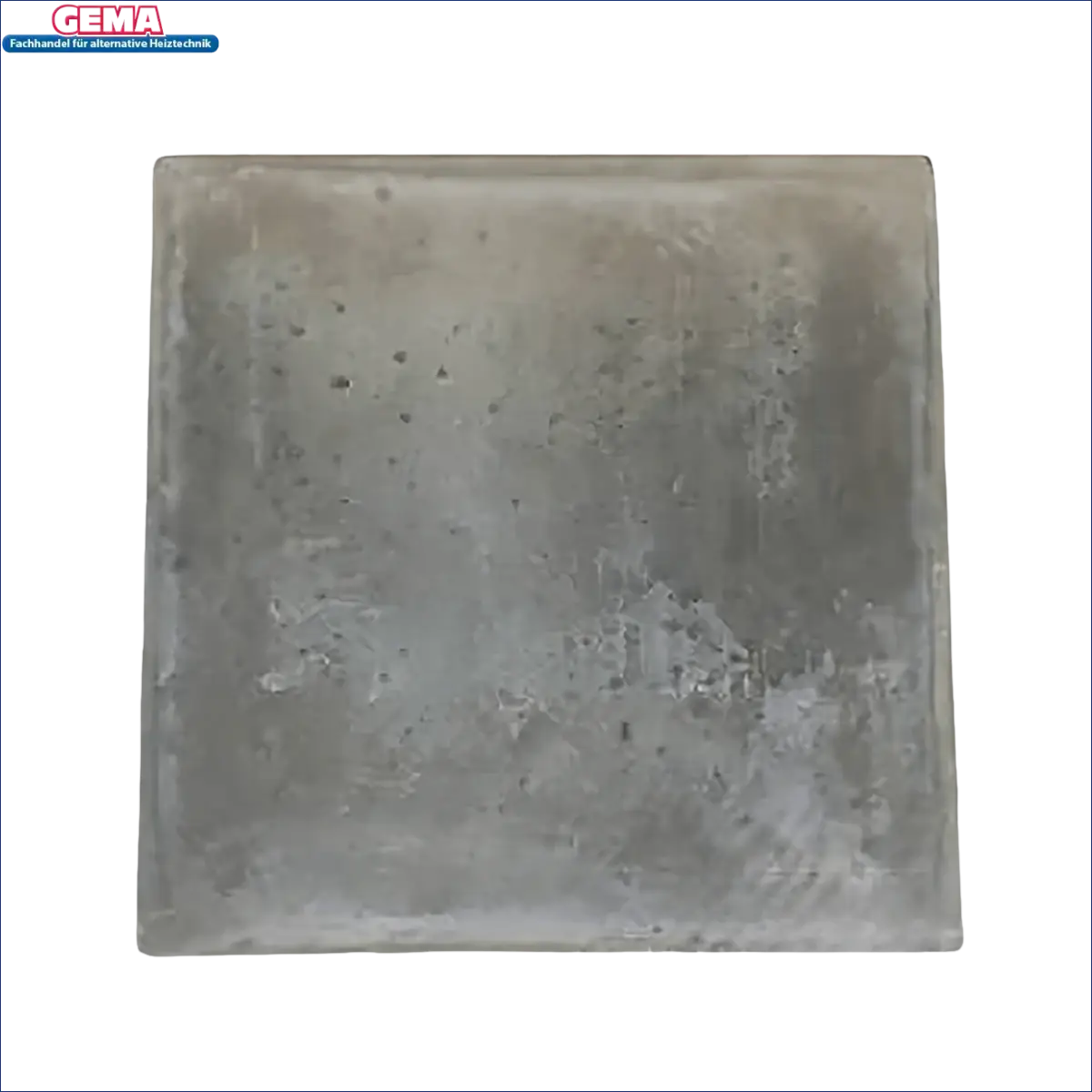 Transparente quadratische Glasscheibe, original ersatzteil für Defro Optima Komfort Plus