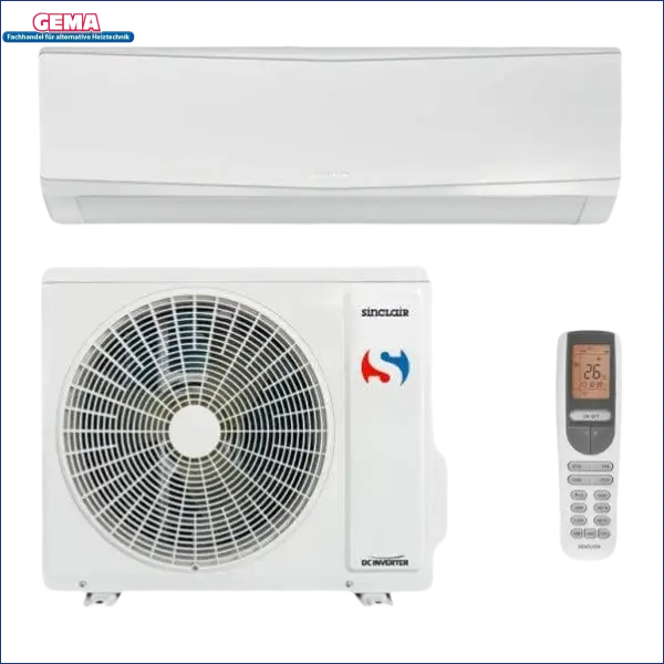 Weißes Split-Klimaanlage Keyon Serie YAA1FB6 mit Fernbedienung und Frostschutzfunktion