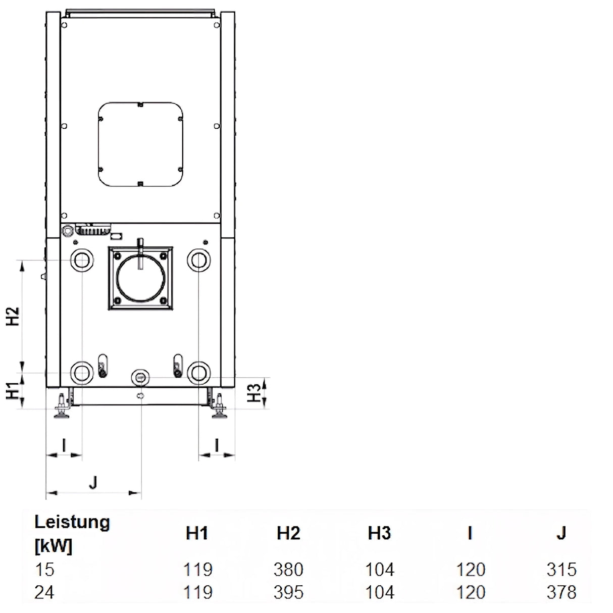 Pelletkessel Calori 24 kW - GEMA Shop
