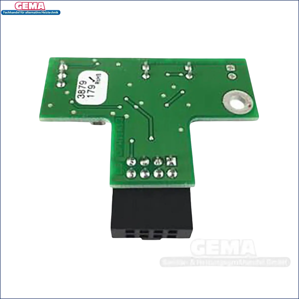 Grüne Platine mit schwarzem Anschluss für Thermoflux Pelling ECO Serie Adapter