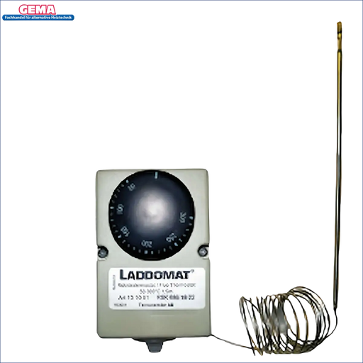 Laddomat Temperaturregelungseinheit mit gewundenem Sensor für Rauchgasthermostat 50-300°C