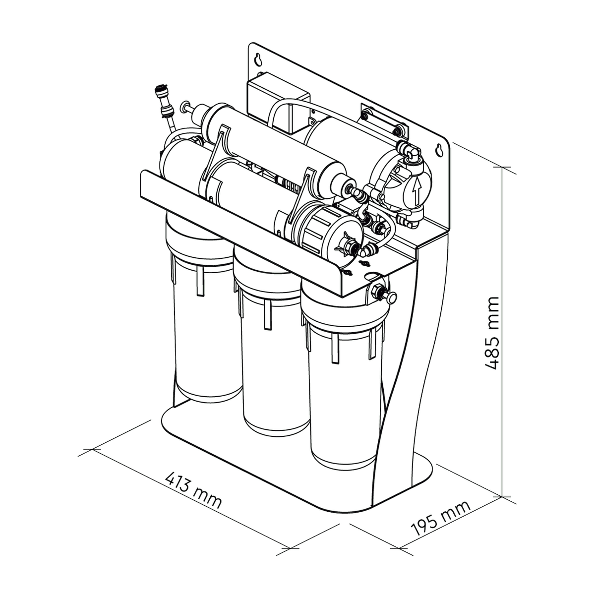 Umkehrosmoseanlage Pure Aquacalcium - GEMA Shop
