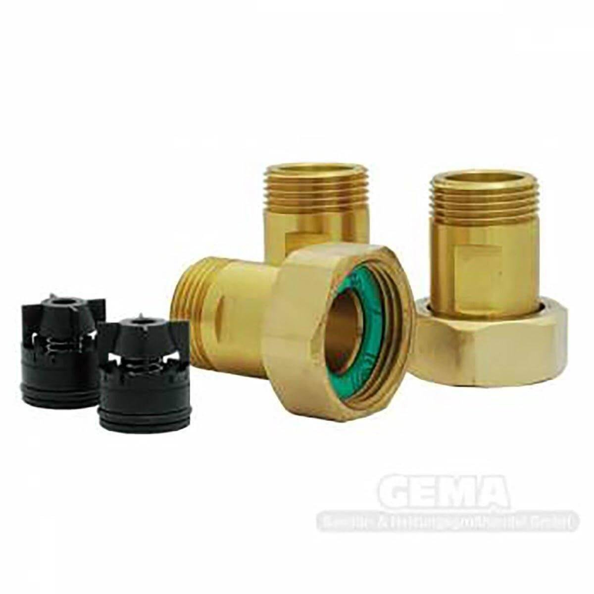 Verschraubungssatz mit Außengewinde - GEMA Shop