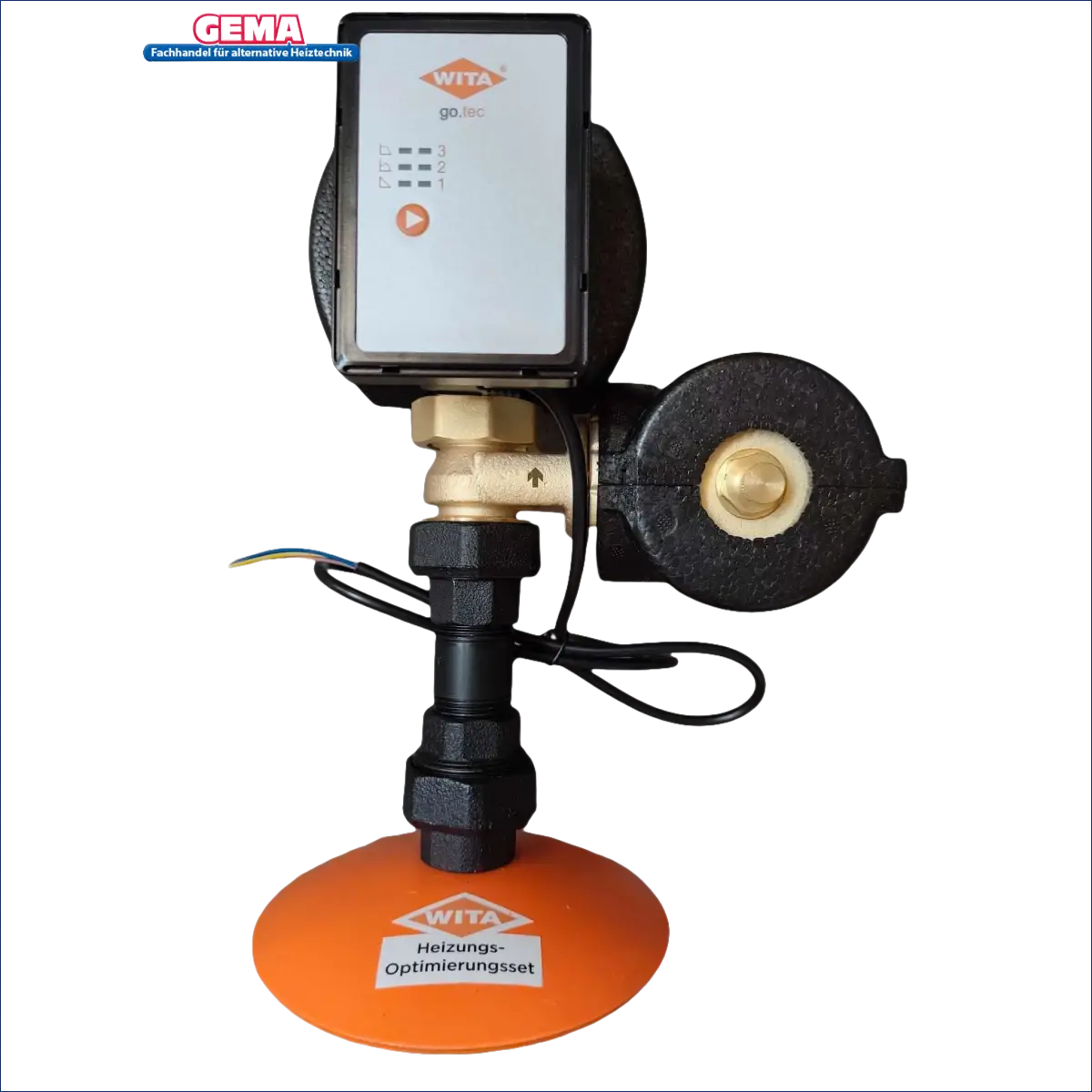 Heating optimization set mit Pumpe und Steuerung für effiziente WITA Heizungs-Optimierungsset